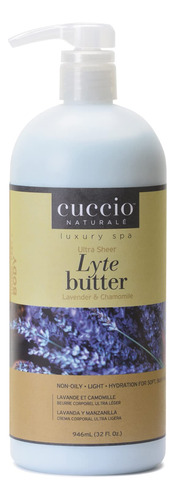 Manteiga Corporal Cuccio Naturale Lyte Ultra-transparente 96