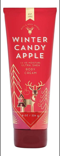 Creme Corporal Bath & Body Works Winter Candy Ultra Shea 8