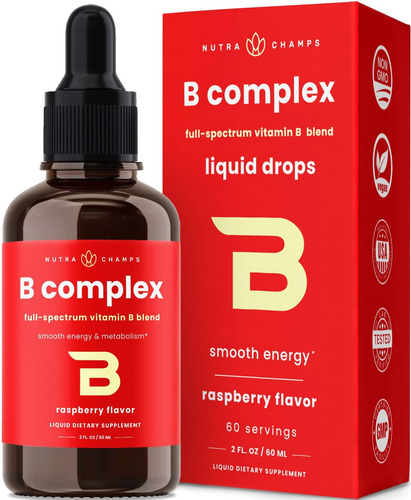 Nutrachamps Vitamina B Complex Gotas Líquidas | Suplemento C - Imagem 9