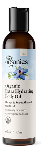 Óleo Corporal Hidratante Orgânico Sky Organics 6 Fl Oz - Imagem 12
