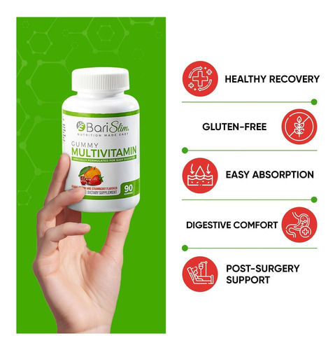 Gommias Multivitamínicas Bariátricas Barisimal Vitamina Para - Imagem 8