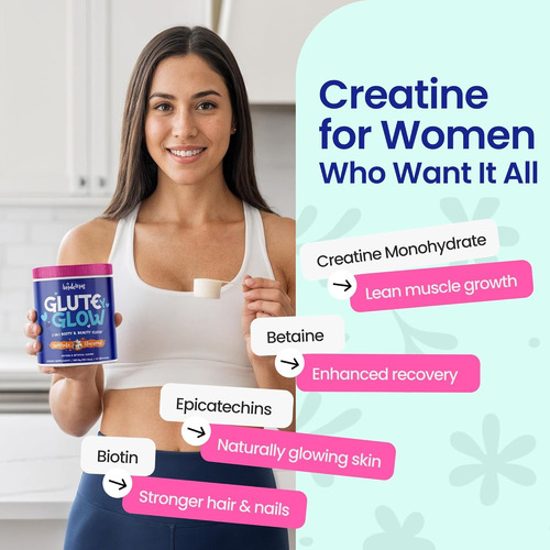Amatemas Glúteo Y Brilho, Creatina Para Mulheres 2-em 1 Boot - Imagem 11