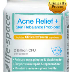 Probióticos Life-space Para Acne E Saúde Da Pele 30 Makeup