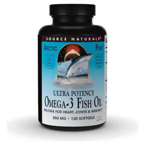 Óleo De Peixe Ômega-3 Da Source Naturals 850 Mg - 120