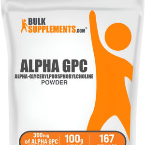 Bulksupplements Alpha Gpc Em Pó - Suplemento De Colina