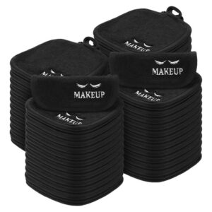 Panos Removedores De Maquiagem Queekay 48 Unidades Reutiliz