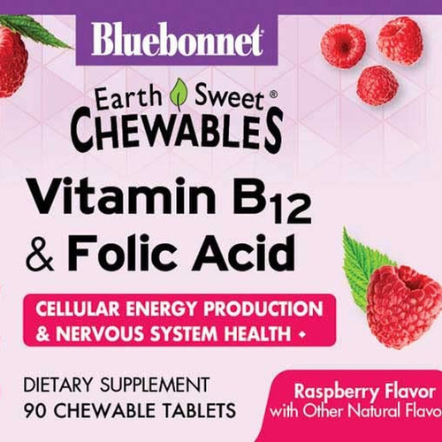 Comprimidos Mastigáveis De Vitamina B12 E Ácido Fólico Blu - Imagem 2