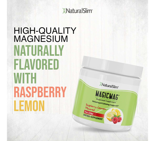 Suplemento De Magnésio Naturalslim Magicmag Pure 240 Ml - Imagem 4