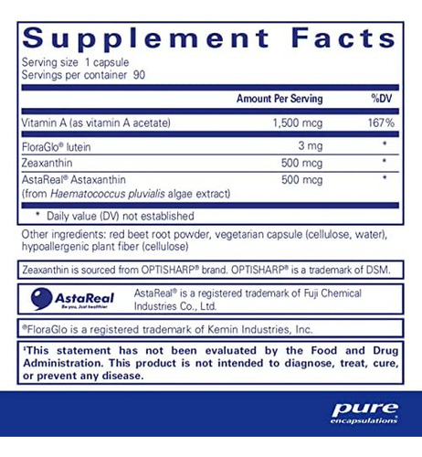 Encapsulações Puras Vitamina A + Carotenóides (luteína Zeax - Imagem 2