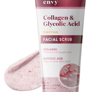 Esfoliante Facial De Colágeno E Ácido Glicólico Envy