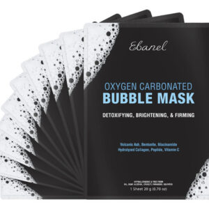 Máscara De Argila Carbonatada Ebanel Pacote Com 10 Unidades