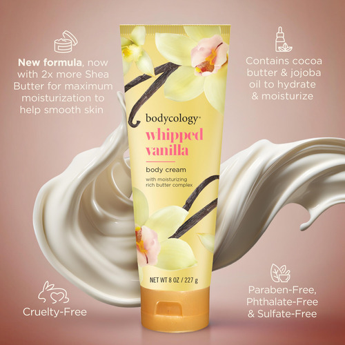 Creme Corporal Bodycology Manteiga De Karité Batida Baunilha - Imagem 4