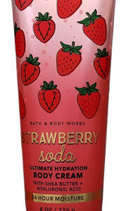 Creme Corporal Bath And Body Works Soda De Morango 226ml