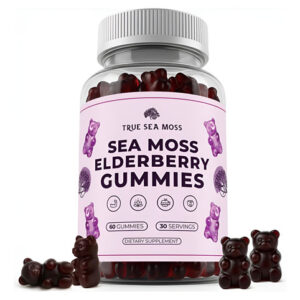 Gomas De Algas Marinhas Trueseamoss Com Sabugueiro E Raiz