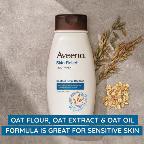 Sabonete Líquido Aveeno Skin Relief Triple Oat 975 Ml Para P - Imagem 4