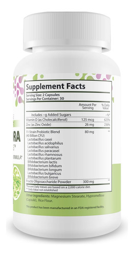 Boa Flora Probióticos Candida Cleare Imune Support - Nosso M - Imagem 2