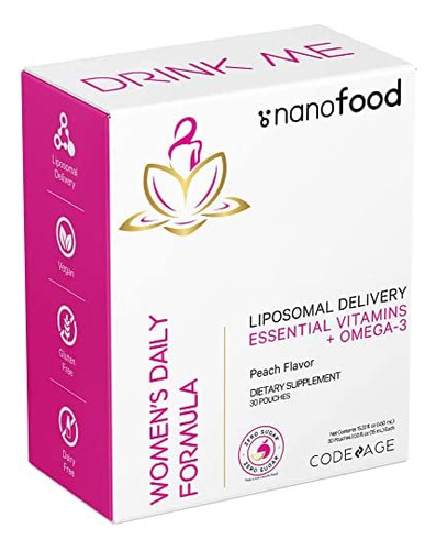 Fórmula De Bolsa Líquida De Vitaminas Diárias Para Mulheres - Imagem 5