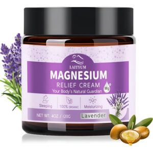 Loção De Magnésio Natural Laityum Para Sono E Dor