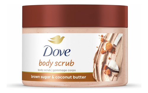Esfoliante Corporal Dove Scrub Açúcar Mascavo E Manteiga De