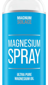 Spray De Magnésio Puro Magnum Solace - 2 Oz Fabricado Em