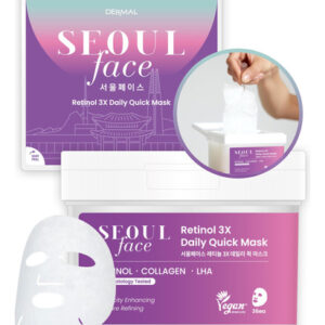 Máscara Facial Dermal Seoul Face Retinol 3x Daily Quick 36 S