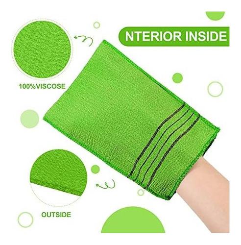 12 Peças Pano Esfoliante Esfoliante Corporal Coreano Toalha - Imagem 12