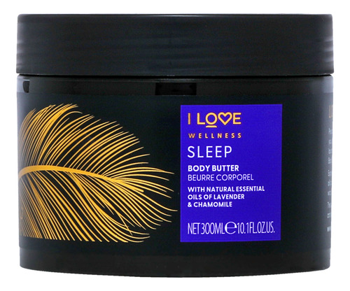 Manteiga Corporal I Love Cosmetics Wellness Sleep Para Mulhe