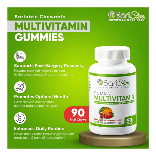 Gommias Multivitamínicas Bariátricas Barisimal Vitamina Para - Imagem 3