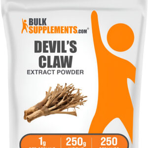 Extrato Em Pó De Garra Do Diabo Bulksupplements 250g