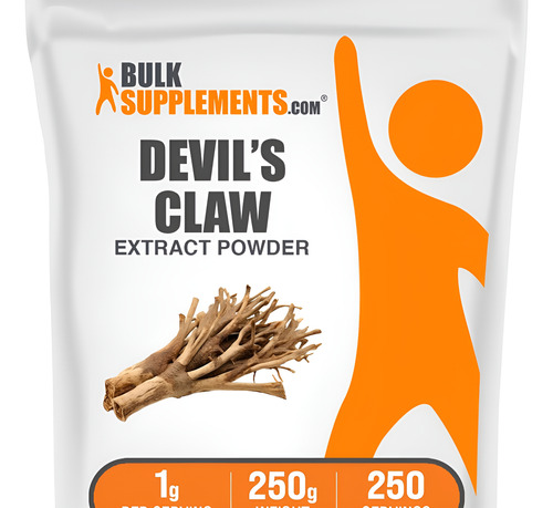 Extrato Em Pó De Garra Do Diabo Bulksupplements 250g
