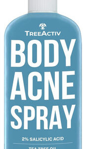 Spray De Tratamento Da Acne Treeactiv Body & Back 240 Ml Com