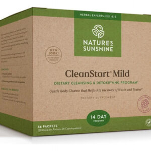 Natures Sunshine Cleanstart Mild 56 Pacotes Desintoxicaçã