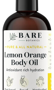 Óleo Corporal Bare Botanics Hidratante De Laranja Limão 240