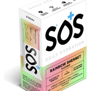 Pó Eletrólito Sos - 8 Sachês Reidratação Rápida