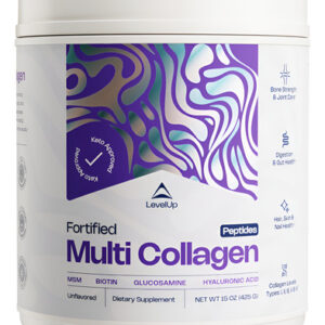 Suplemento Levelup Multi Collagen Com Biotina, Msm, Hialurôn