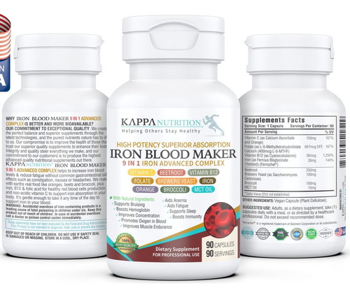 Kappa Nutrition Complexo 9 Em 1 90 Cápsulas - Imagem 4