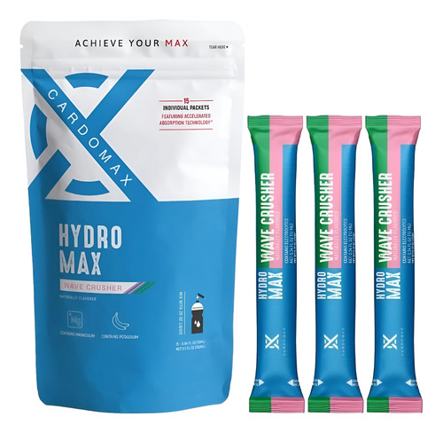 Mistura De Bebidas Com Eletrólitos Hydromax Sabor 15 Pacotes