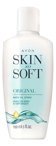 Spray De Óleo De Banho Avon Skin So Soft Original Com Bomba