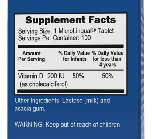 Suplemento De Vitamina D3 De Fonte Superior Para Bebês - Imagem 4