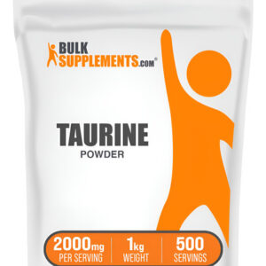 Suplemento De Taurina Bulksupplements.com Taurina 2000 Mg 1