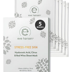 Conjunto De Máscaras Faciais Eve Hansen Collagen Hydrating 5