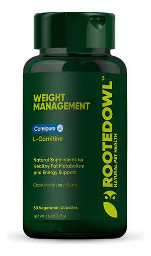 Suplemento De L-carnitina Rooted Owl Para Animais De Estimaç