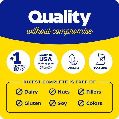 Suplemento Enzymedica Digest Complete Digestive 30 Cápsulas - Imagem 6