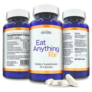 Suplemento Dirobi Eat Anything Xilose Isomerase 30 Cápsulas