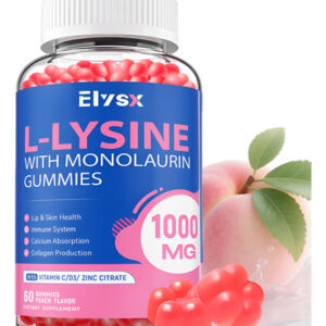 L-lisina Gummies 1000mg Lisina Mastigável Sem Açúcar Com De