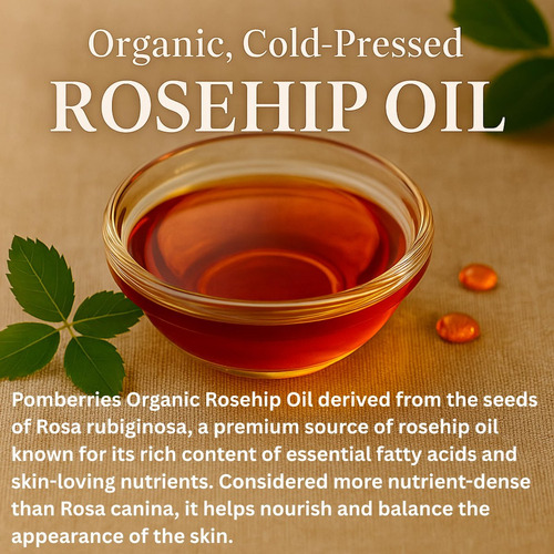 Óleo De Rosa Mosqueta Pomberries 100% Puro E Virgem 16 Oz Ma - Imagem 16
