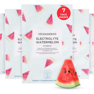 Máscara Facial Vitamasques Electrolyte Watermelon Pacote Co