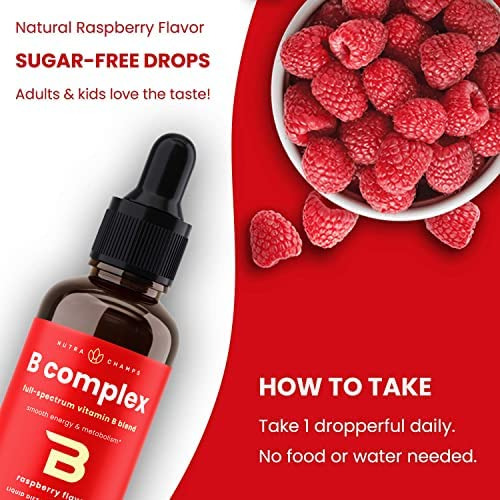 Nutrachamps Vitamina B Complex Gotas Líquidas | Suplemento C - Imagem 11