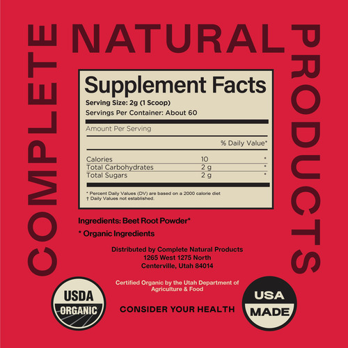 Suplemento De Produtos Naturais Completos Em Pó De Raiz De B - Imagem 2