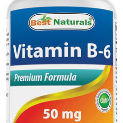 Best Naturals Vitamina B6 50 Mg 250 Comprimidos